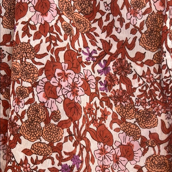 J.Crew Floral Ruffle Blouse - Picture 5 of 5